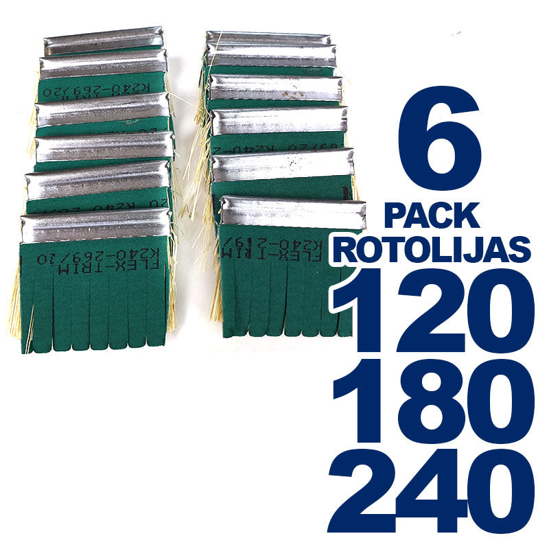 Pack de 6 Repuestos de Rotolijas - Flex-Trim