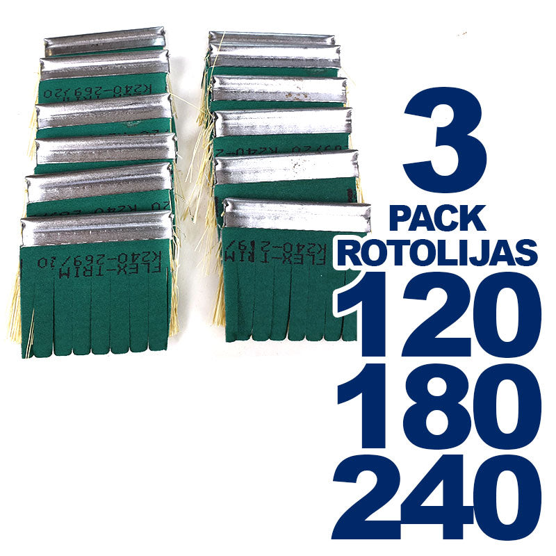 Pack de 3 Repuestos de Rotolijas - Flex-Trim